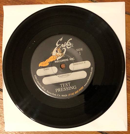 I HATE MYSELF "Two Songs" TEST PRESSING
