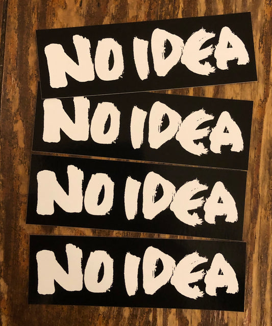 NO IDEA "Logo" Sticker