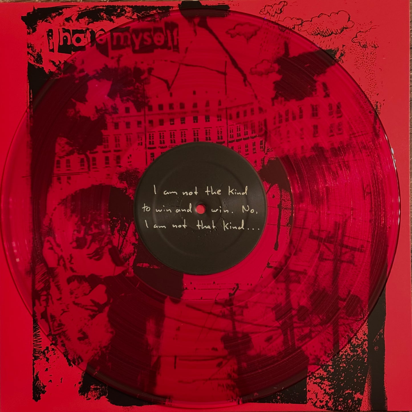 I HATE MYSELF "Eleven Songs" (LTD to 562) RED LP