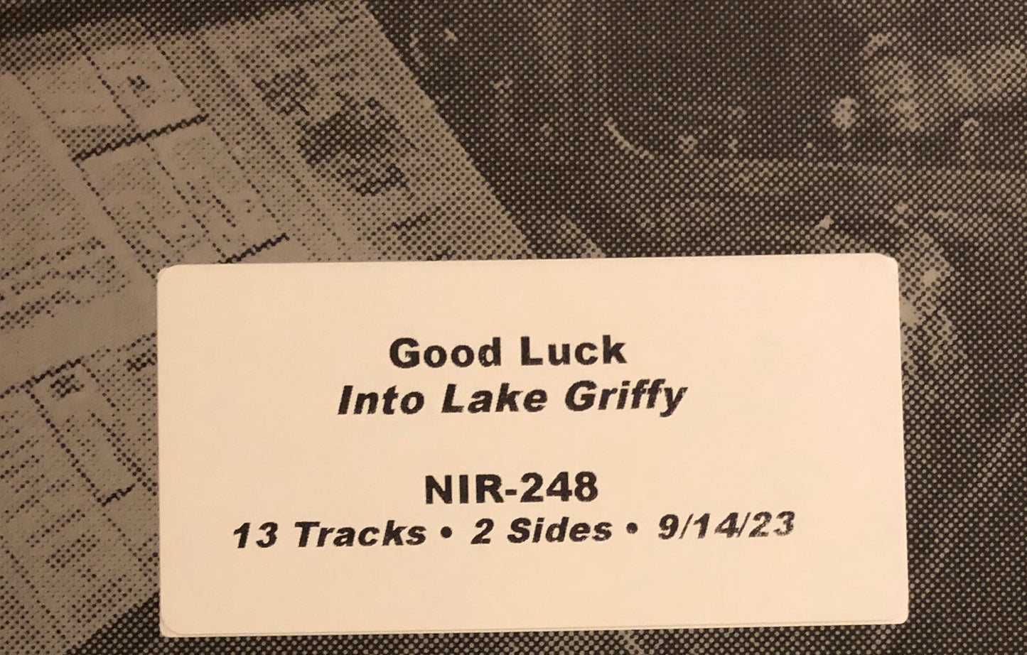 GOOD LUCK "Into Lake Griffy" TEST PRESSING