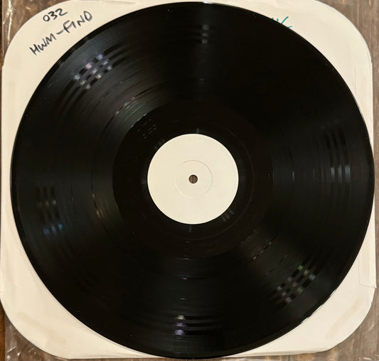 HOT WATER MUSIC "Finding" TEST PRESSING