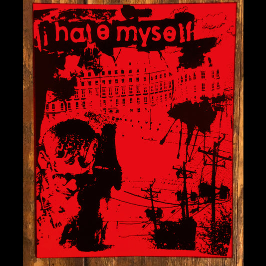 I HATE MYSELF "Eleven Songs" Sticker RED