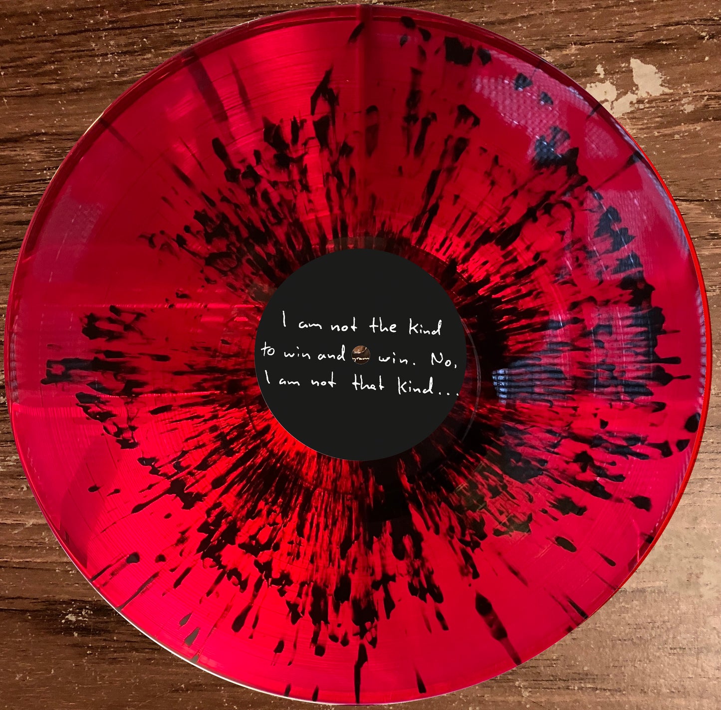 I HATE MYSELF "Eleven Songs" (LTD to 250) RED & BLACK SPLATTER