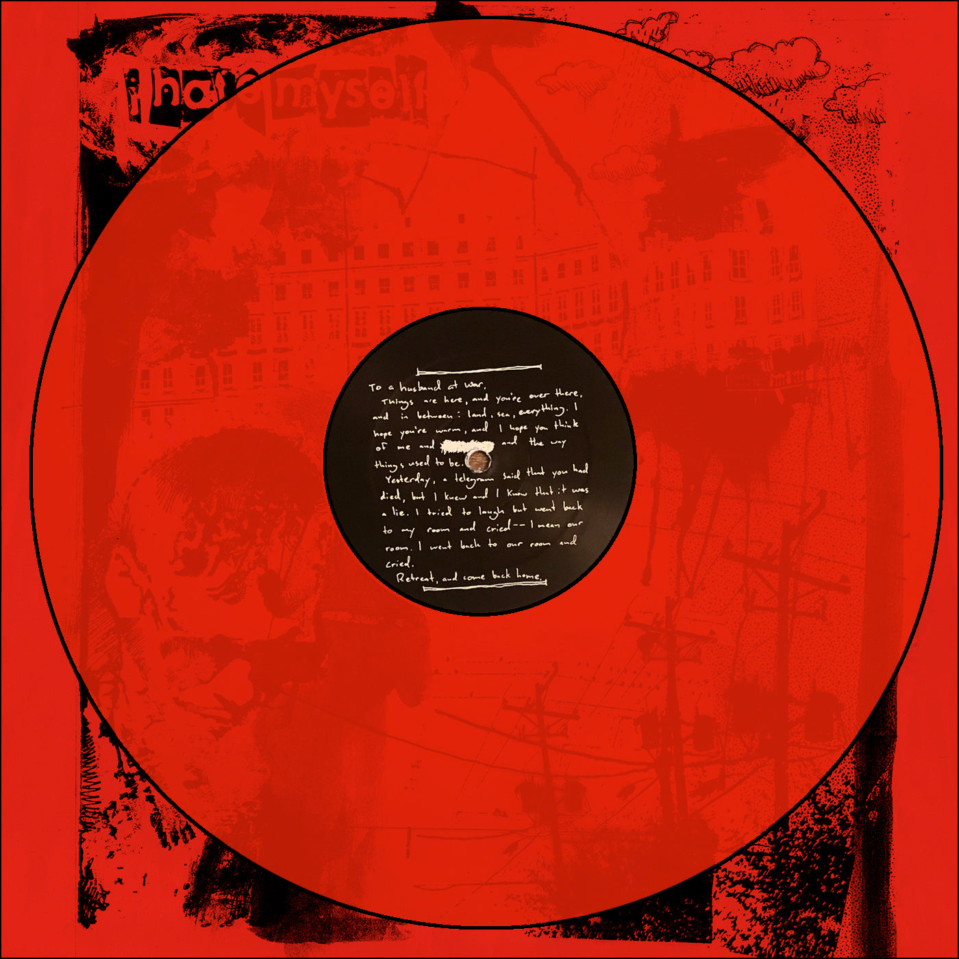 I HATE MYSELF "Eleven Songs" (LTD to 500) RED