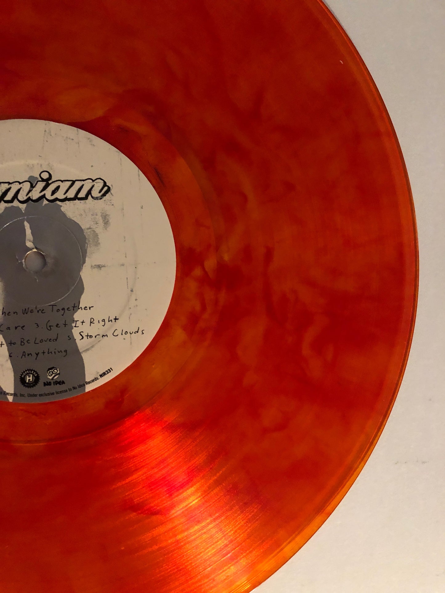 SAMIAM "Whatever's Got You Down" FIRE SWIRL (LTD to 100!)