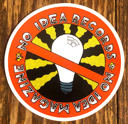 NO IDEA "Lightbulb" Sticker