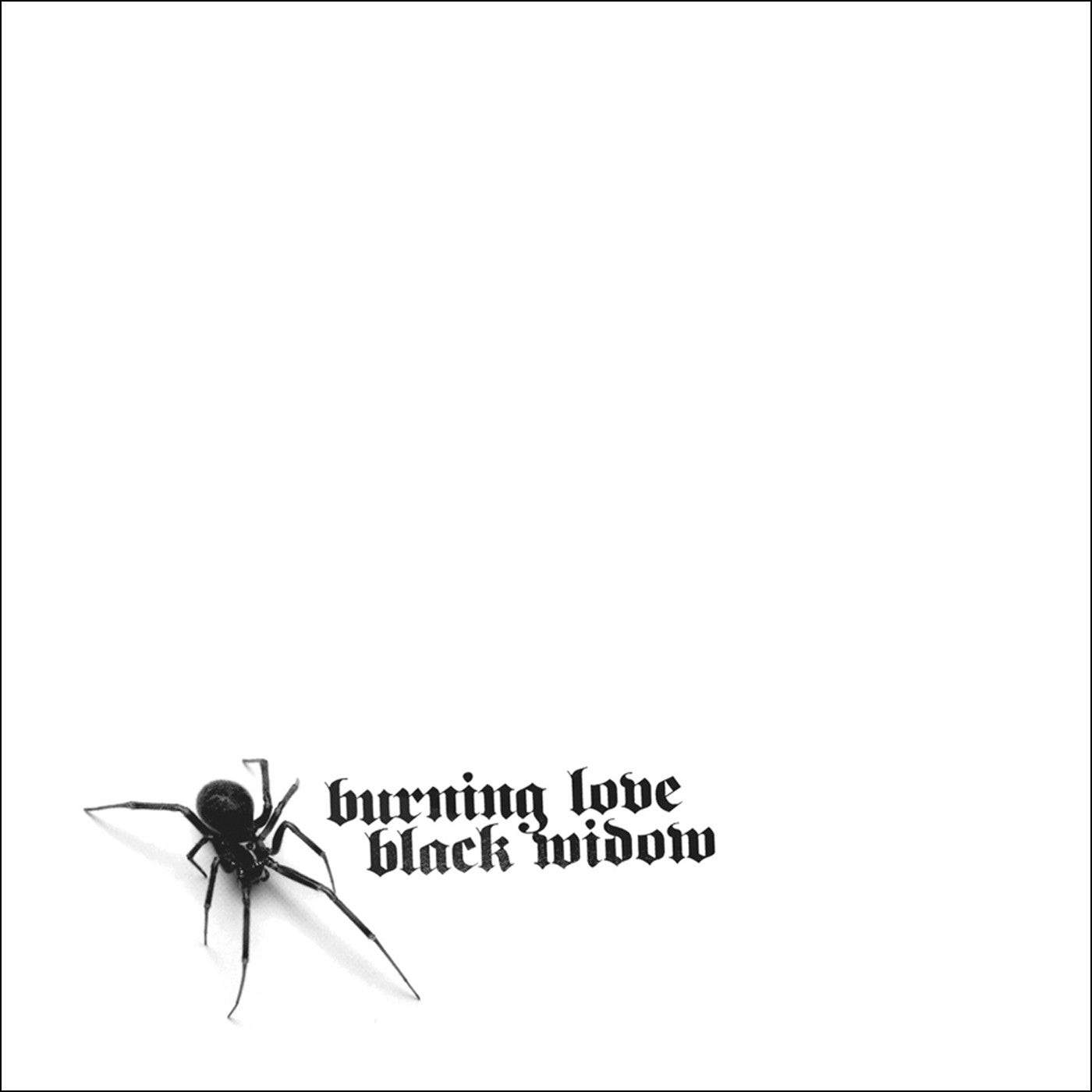 BURNING LOVE "Black Widow EP"