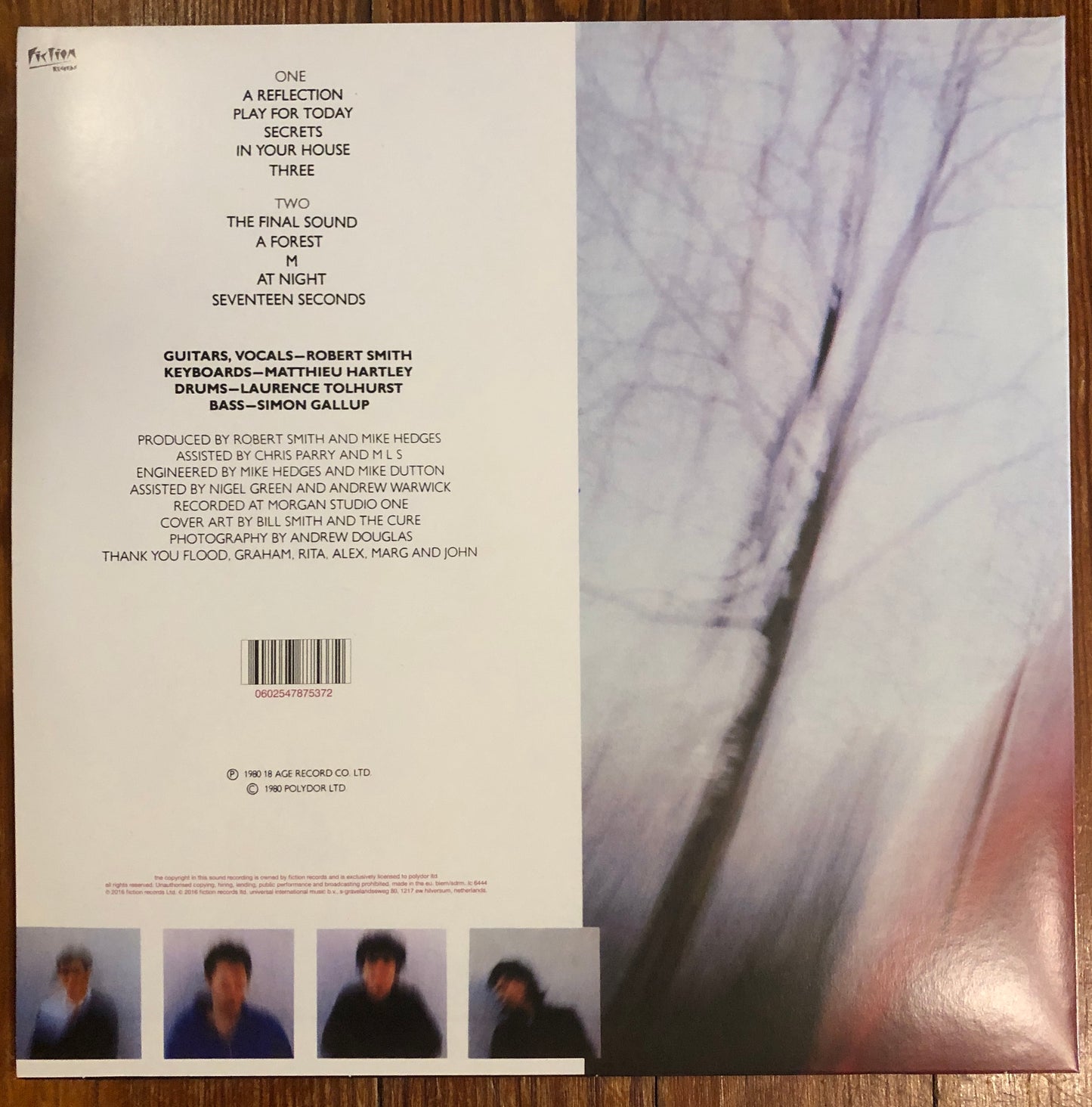 CURE, THE "Seventeen Seconds"