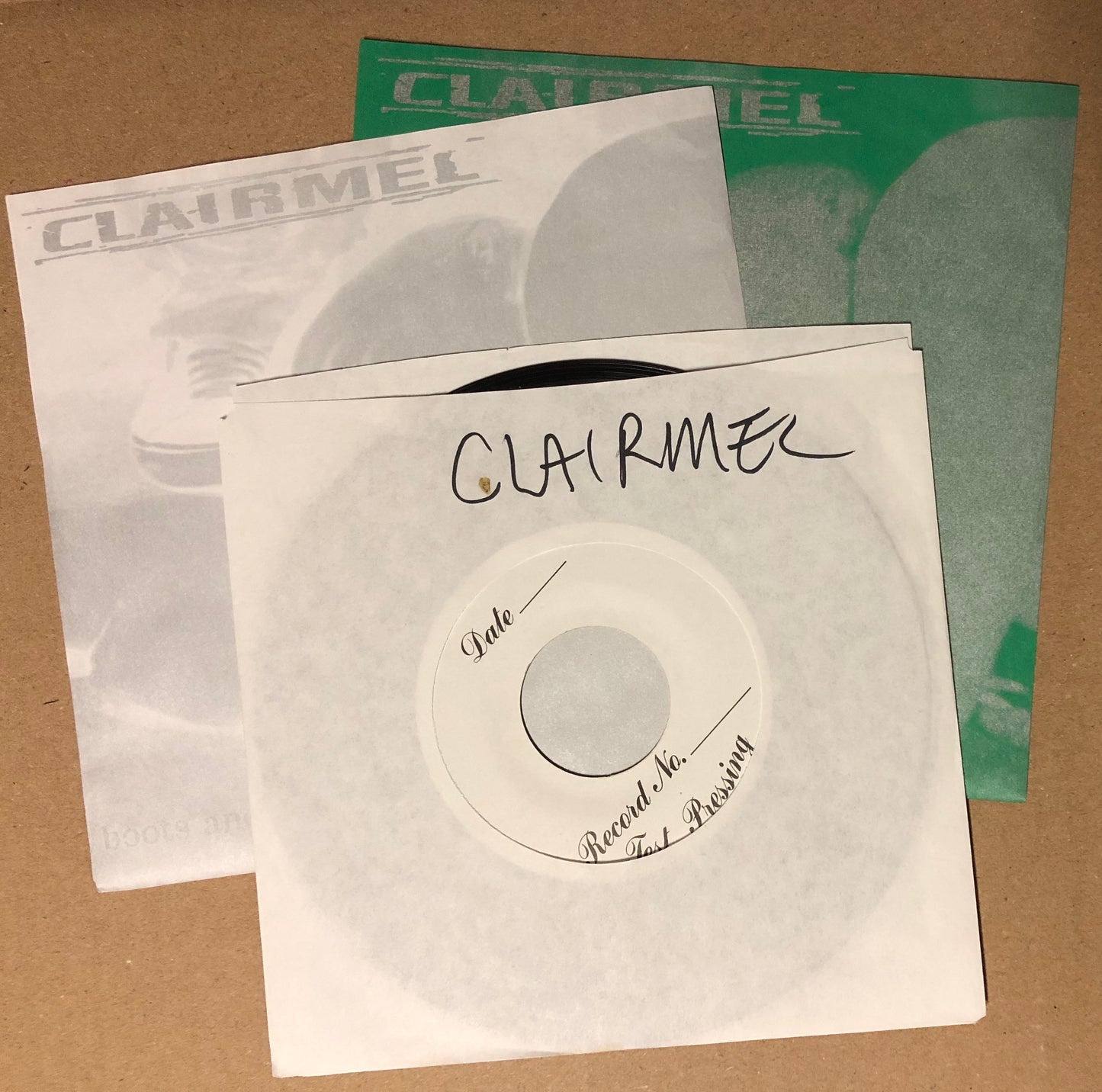 CLAIRMEL "Boots and Bras" TEST PRESSING