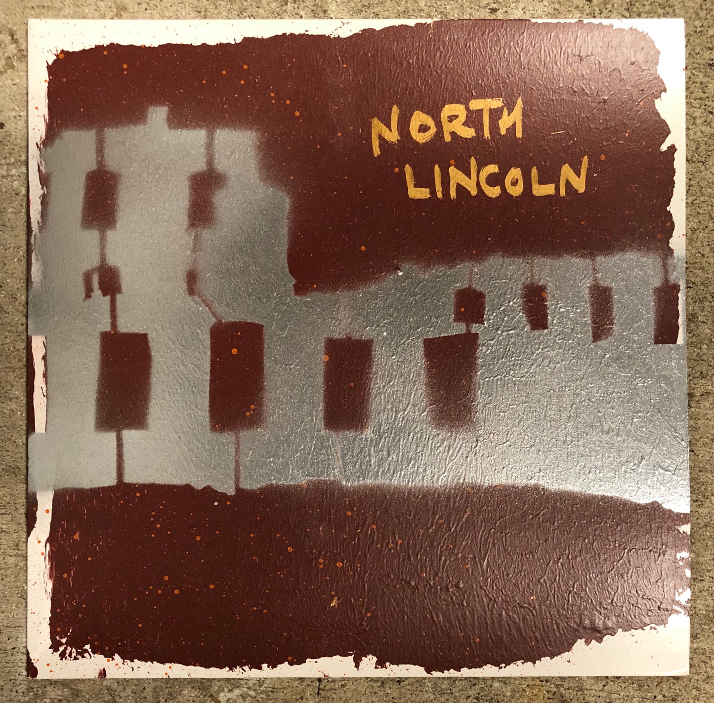 NORTH LINCOLN "Midwestern Blood" LIMITED STENCIL COVER